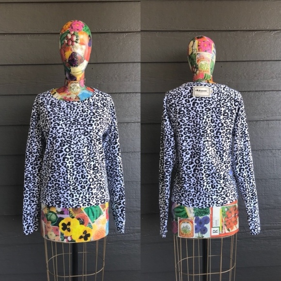 Claeson Sweaters - Reversible cLaeson Cheetah Leopard Raw Edge REVOLV